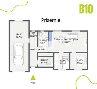 PONUKA uprostred VINOHRADU - dvojpodlažný rodinný dom s PEKN - 19