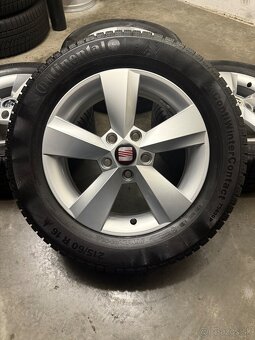 Zimná sada 5x112 R16 , 215/50/16 - Karoq, TRoc, Superb - 19