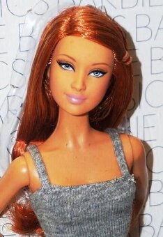 Zberatelská Barbie Basics jeans - 19