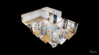 3D, predaj 3,5 izb. byt/apartmán, klimatizácia, loggia, Šust - 19