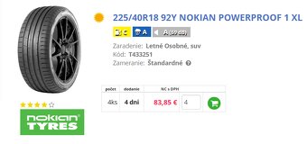 ⭐️⭐️LETNÁ SADA 7,5xR18 | 5x112 | 225/40 R18⭐️⭐️ - 19