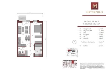 Predaj 2-izbového apartmánu Metropolis, Bratislava I - 19
