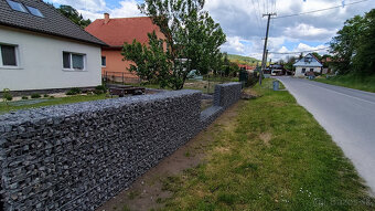 Gabiónové ploty, oporné steny na kľúč - 19