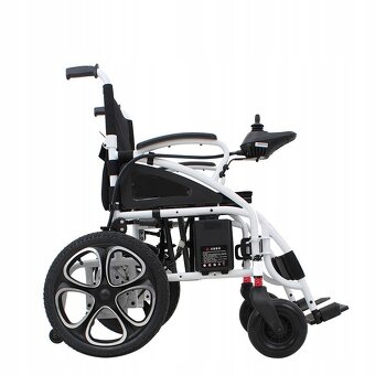 Novy elektrický vozik vaha 35kg do 120kg pre ZTP vozičkarov - 19