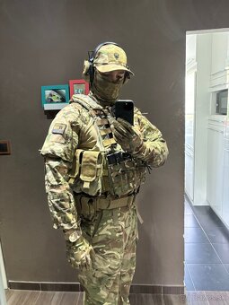 Nepriestrelna vesta Ciras multicam s plátami, príslušenstvom - 19