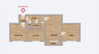 3-izbový fitnes byt po rekonštrukcii, Zvolen, Balkán - 19