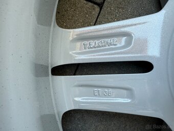 Hliníkové disky AUDI A6 + zimné pneu 225/60 R17 - 19