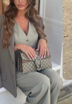 GUCCI Dionysus GG Supreme Small shoulder - 19