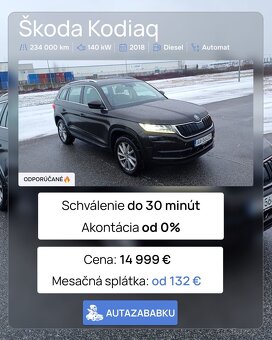 Predám 4x4 Škoda Kodiak ročník 2018 DSG - 19