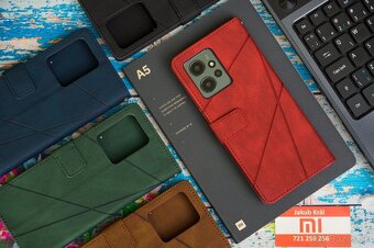 Dvojfarebné zatváracie puzdro pre Xiaomi, Redmi, Poco - 19