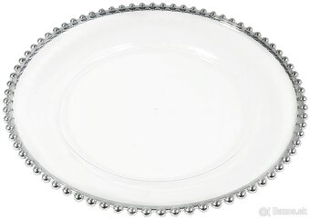 Sklenené klubové taniere – rôzne veľkosti a vzory - 19