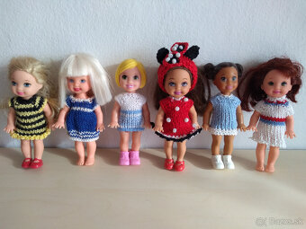 Oblečenie šaty na bábiky Barbie Ken deti Rainbow high LOL - 19