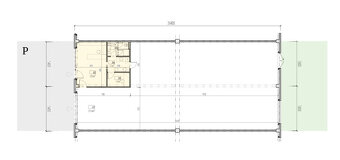 Predaj novopostaveného obchodného skladu 300 m² pri diaľnici - 19