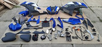 Yamaha R6R diely kompletné 2008 Budapešť - 19