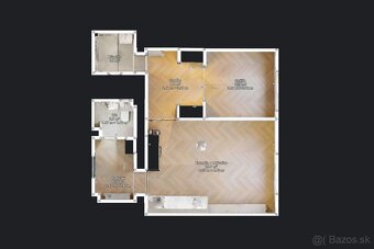 EXKLUZÍVNE 2-izb zrekonštruovaný byt STARÉ MESTO - 19