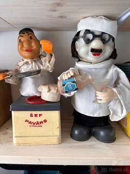 Karafi, sklenky, irisovane vázy - 19