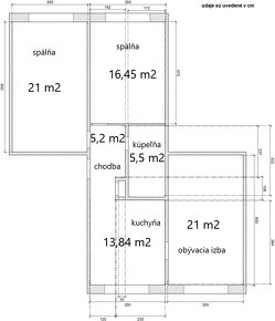 PNORF – veľkometrážny 3i byt, 89 m2, sklad, ul. Závalie - 19