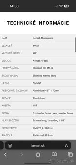 Kenzel bicykel Nostalgic - 19