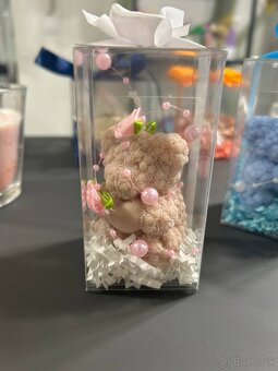 Sviečky a sviečkove kytice, darčekové balenia - 19