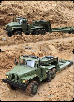 Krásny RC model Ural s podvalnikom 1:16 - 19