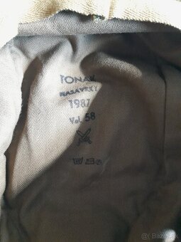 ČSLA vojenské maskáče vz.85 vel. XL nové -originál - 19
