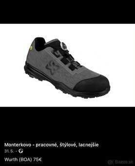 Veľkosť 42, MIX pracovná-bezpečnostná obuv - 19