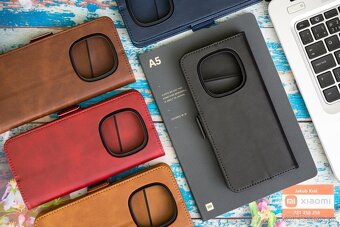 Zatváracie puzdro s bočným pásikom pre Xiaomi, Redmi a Poco - 19