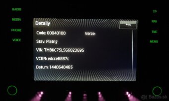 Predám rádio MIB2 PQ 5L0035680E (AndroidAuto/CarPlay+DAB) - 19