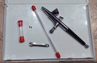 Airbrush kompresor + pištoľ + hadička - 19