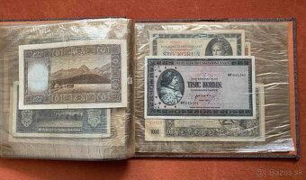 Album starých bankoviek Československa od roku 1919 – 1961 - 19