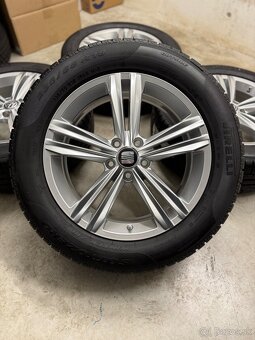Zimná sada 5x112 R18 , 235/55/18 VW Tiguan Kodiaq VW Sebring - 19