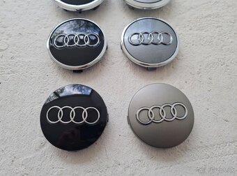 Stredové krytky - pukličky kolies AUDI . - 19