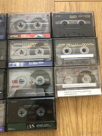 MC kazety audiokazety 106 kusov - original + nahrate - 19