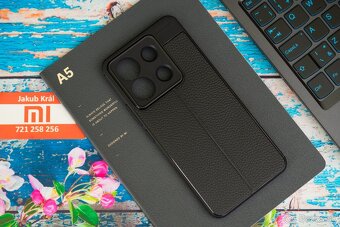 Puzdro s koženkovým vzorom pre Xiaomi / Redmi / Poco - 19