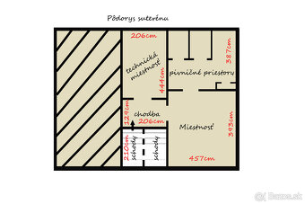 DOHODA / MUROVANÝ RODINNÝ DOM / BRUSNO / POZEMOK 808 m2 - 19