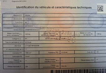 ŠKODA OCTAVIA COMBI 1,6 TDi r.v. 2014 - 19