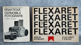 Starý fotoaparát Flexaret + krabica + prislenstvo + knihy - 19