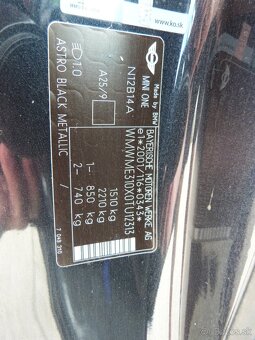 Mini One 1,4i 70kW M6 panoráma - 19