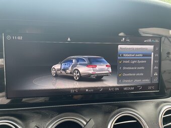 Mercedes E trieda T350d 4MATIC,AMG.multibeam. akt.riadenie - 19