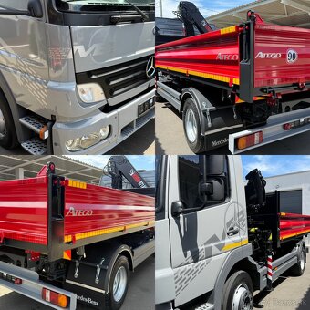 MERCEDES-BENZ ATEGO 1218 SKLÁPAČ TROJSTR. HYDRAULICKÁ RUKA - 19