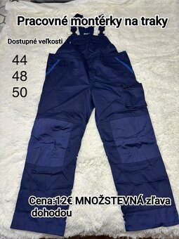 Predám pracovné oblečenie montérky za výrobné ceny - 19