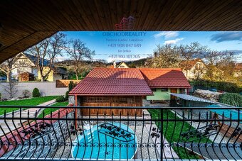 Rodinný dom s bazénom, relax zónou neďaleko Šíravy - 19