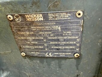 Minibagr WACKER NEUSON 803 - 19