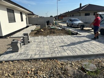 Zamková dlažba,ploty - 19