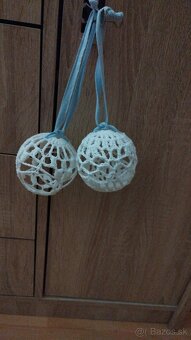 Háčkované vianočné ozdoby - 19