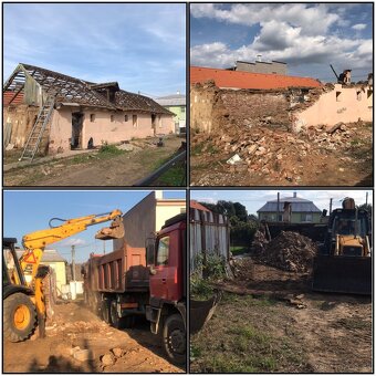 Ručné výkopové práce strojové bager doprava Minibager dovoz - 19