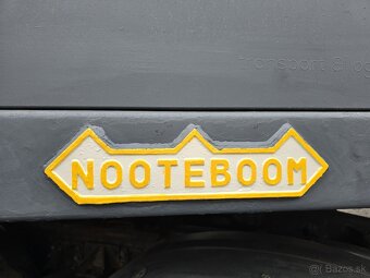 návěs plošinový NOOTEBOOM r.2011, ROZTAHOVACÍ o 8M - 19