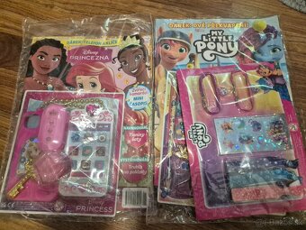 Predám casopsi barbie princezná s hrackou - 19