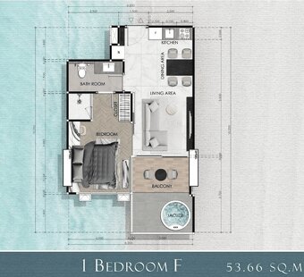 Sea Spire Jomtien: ikonické aprtmány v prvej línii pláže - 19