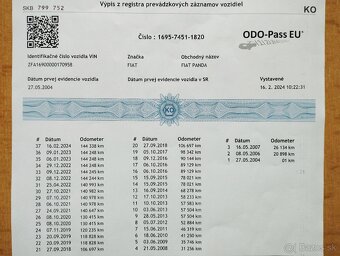 Fiat Panda 1,1-40kw r.v.5/2004 - 19